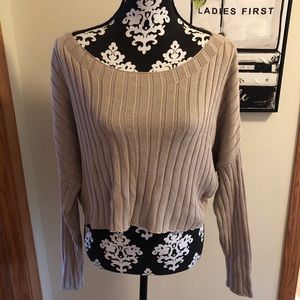 Off Shoulder Sweater